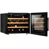 Dulap pentru vin incorporabil 63 l, 24 st, 45.5 cm, Negru HANSA BWC60241B A
