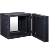 Серверный шкаф  Hipro 19" 15U Wall Mounted Double Section cabinet AH6615, 600x500+100x770