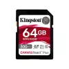 Карта памяти SD 64GB KINGSTON Canvas React Plus (SDR2/64GB) Class10 UHS-II U3 (V90)