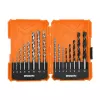 Set burghiuri 2, 3, 4, 5, 6, 8, 10 mm WOKIN 16 BUC. 