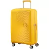 Valiza  American Turister SOUNDBOX- valiza pe 4 roti 67/24 TSA EXP galben auriu 