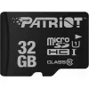 Карта памяти MicroSD 32GB PATRIOT LX Series (PSF32GMCSDHC10) Class10, U1, UHS-I, SD adapter