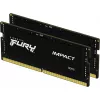 Модуль памяти SODIMM DDR5 16GB (2x8GB) 4800MHz KINGSTON FURY Beast (KF548S38IBK2-16) CL38, 1.1V, Black