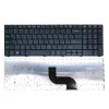 Клавиатура для ноутбука  ASUS X402 S400 S451  w/o frame "ENTER"-small ENG/RU Black