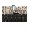 Клавиатура для ноутбука  HP Pavilion 15-AB, 15-AK, 15-BS, 15-BW, 15-CD, 17-AB, ProBook 250 G6, 255 G6, 256 G6, 258 G6  w/o frame "ENTER"-small Right Angles ENG/RU Black