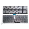 Клавиатура для ноутбука  HP Pavilion 15-DA 15-DB 15-CN 17-BY 250 255 G7 w/Backlit w/o frame "ENTER"-small ENG/RU Silver Original