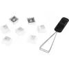 Butoane pentru tastatură  HyperX KEYCAPS FULL KEY SET - PBT, WHITE, RU, DESIGNED TO ENHANCE RGB LIGHTING, 104 KEY SET, MADE OF DURABLE DOUBLE SHOT PBT MATERIAL,  KEYCAP REMOVAL TOOL INCLUDED 
