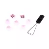 Butoane pentru tastatură  HyperX KEYCAPS FULL KEY SET - PBT, PINK, RU, DESIGNED TO ENHANCE RGB LIGHTING, 104 KEY SET, MADE OF DURABLE DOUBLE SHOT PBT MATERIAL,  KEYCAP REMOVAL TOOL INCLUDED 