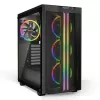 Корпус без БП ATX be quiet! Pure Base 500F w/o PSU, 4x140mm ARGB, 1xUSB 3.2, 1xType C, TG, ARGB LED, Black