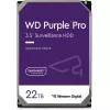 HDD  WD 3.5 HDD 22.0TB-SATA-512MB Western Digital  Purple Pro (WD221PURP), Surveillance, CMR  