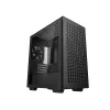 Carcasa fara PSU  DEEPCOOL CH370, Black w/o PSU, 1x120mm, Tempered Glass, 2xUSB3.0, VGA&Headset holder