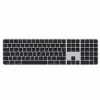 Клавиатура беспроводная  APPLE Magic Keyboard with Touch ID and Numeric Keypad, Black Keys, Russian (MMMR3RS/A) 