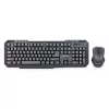 Kit (tastatura+mouse)  GEMBIRD KBS-WM-02, Wireless desktop set, US layout, Black 