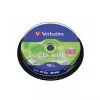 CD Disk  VERBATIM 8523 40 130 DataLifePlus CD-RW SERL 700MB 12X SCRATCH RESISTANT SURFACE - Spindle 10pcs.