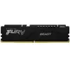 RAM  KINGSTON 32GB DDR5-5600  Kingston FURY® Beast DDR5, PC44800, CL40, 1.25V, 2Rx8, Auto-overclocking, Asymmetric BLACK low-profile heat spreader, Intel XMP 3.0 Ready  (Extreme Memory Profiles) 