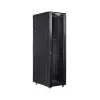 Серверный шкаф  Hipro 19" 42U Standard Rack Metal Cabinet Elite, NA6142, 600*1070*200019" 600*800*42U, Front: ARC Steel Mesh door, Side Opening, Back: Steel Mesh door, Middble Opening, Black color, Disassembled 