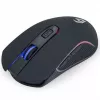 Gaming Mouse  GEMBIRD MUSGW-6BL-01 1600-3200 dpi, 6 buttons, RGB, 400mAh, Black