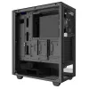 Carcasa fara PSU  GAMEMAX DIAMOND COC 1x120mm ARGB, 1x140mm, LED strip, TG, USB3.0, Black
