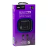 Casti fara fir  Hoco DES07 TWS wireless headset Black 