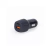Aвтомобильное зарядное устройство  GEMBIRD TA-U2QC3-CAR-01,2-port USB car fast charger, QC3.0, 36 W, black 