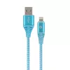 Cablu USB  Cablexpert USB2.0/8-pin (Lightning) Premium cotton braided 