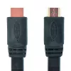 Кабель видео  Cablexpert HDMI to HDMI 1.8m FLAT male-male, 19m-19m (V1.4), Black 