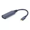 Cablu video  Cablexpert Type-C to VGA socket 0.15m up to 1920 x 1080 pixels at 60 Hz, A-USB3C-VGA-01 