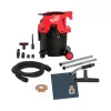 Aspirator industrial 1500 W, 30 l, Rosu, Negru MILWAUKEE AS300ELCP 