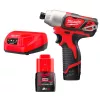 Ударный гайковерт / шуруповерт  MILWAUKEE M12BID-202C 