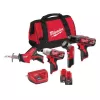 Set de instrumente 8 MILWAUKEE M12BPP4A-202B 