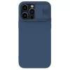 Husa  Nillkin Apple iPhone 14, CamShield Silky Silicone Case, Midnight Blue 