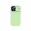 Husa  Nillkin Apple iPhone 14 Pro Max, CamShield Silky Silicone Case, Mint Green 