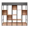 Raft PAL melaminat, Sonoma, Antracit DP TERRA 150 150x132x30