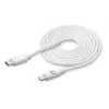 Cablu  Cellular Line Type-C to Lightning Cable Power MFI, 3M, White 