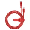 Кабель  Cellular Line Type-C to Lightning Cable Strip MFI, 1M, Red 