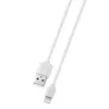 Cablu  Ploos Lightning Cable MFI, 1M, White 