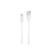 Cablu  Xpower Lightning Cable Flat, White 
