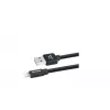 Cablu  Xpower Lightning Cable Nylon, Black 
