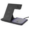 Wireless charger  XO 3in1, WX023, Black (apple supporting) 