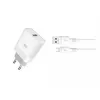 Зарядное устройство  Xpower + Micro-USB Cable, 1USB, Fast Charge QC3.0, WhiteInput : 100-240V ~50/60Hz Max0.6A Output: 5.0V-2.0A Standard USB interface - Plug and use 