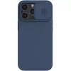 Husa  Nillkin Apple iPhone 13 Pro Max, CamShield Silky Silicone Case, Midnight Blue 