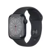 Ceas smartwatch  APPLE Watch Series 8 GPS, 45mm Midnight Aluminium Case with Midnight Sport Band, MNP13 