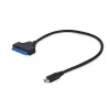 Кабель видео  Cablexpert "AUS3-03", USB 3.0 Type-C male to SATA 2.5'' drive adapter 