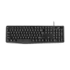 Клавиатура  GENIUS KB-117, Spill resistant, Kickstand, Fn Keys, Concave Keycap, Black USB 