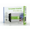 Invertor  ENERGENIE car power: Max.500W, 12 V, EG-PWC-033 