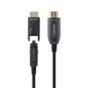 Кабель видео  Cablexpert HDMI to HDMI D&A Active Optical 20.0m 4K UHD at 60Hz, CCBP-HDMID-AOC-20M 