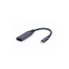 Кабель видео  Cablexpert Type-C to DP socket 0.15m Cablexper, 4K at 60 Hz, A-USB3C-DPF-01 