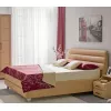 Кровать PAL melaminat, Piele ecologica, Bej Ambianta INTER-3 1.4 m  140 x 200 