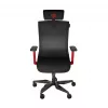 Fotoliu Gaming Gazlift, 120 kg, 160-195 cm, Negru, Rosu Genesis Ergonomic Astat 700 Red 