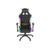 Fotoliu Gaming Gazlift, 120 kg, 160-195 cm, Negru Genesis Trit 500 RGB Backlight, Black 